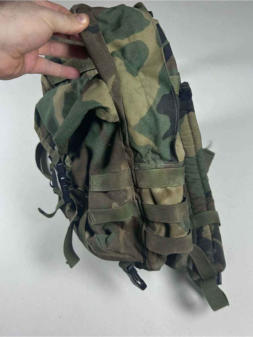 US Army Woodland Patrol Pack BDU M81 Camo Assault Backpack